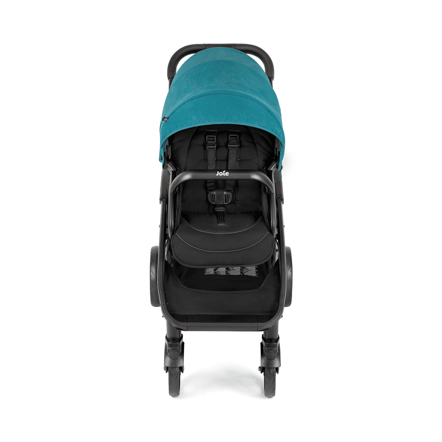 B-Ware Joie Evalite Duo Capri Zwillingswagen Geschwisterwagen Buggy Türkis Schwarz - 5056080617947