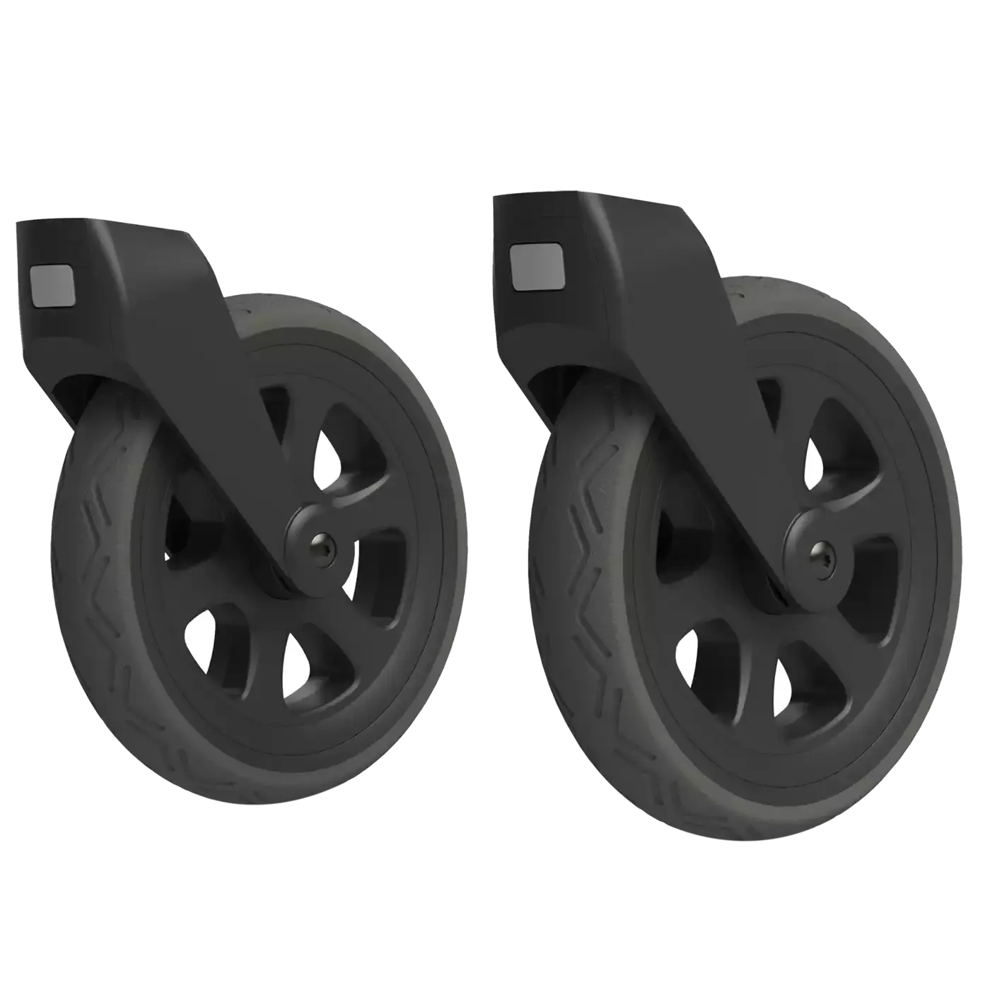 Joolz All Terrain Schwenkräder Ersatzräder Kinderwagen Zubehör Schwarz Räder B-Ware - 8715688004746