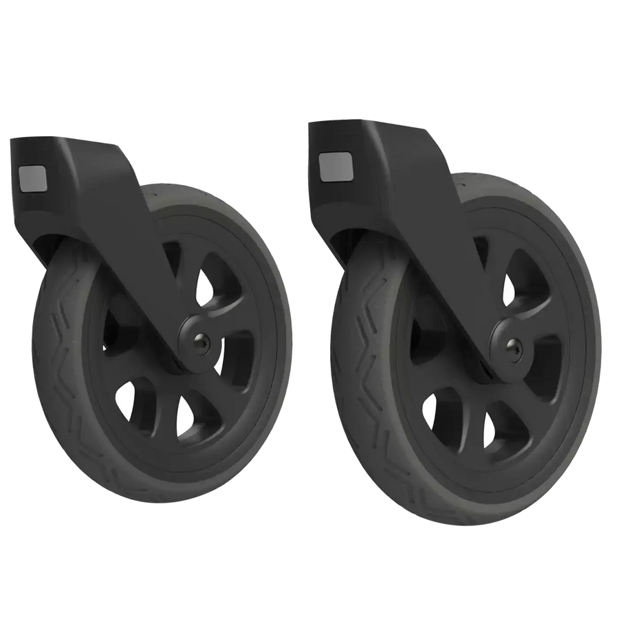 Joolz All Terrain Schwenkräder Ersatzräder Kinderwagen Zubehör Schwarz Räder B-Ware - 8715688004746