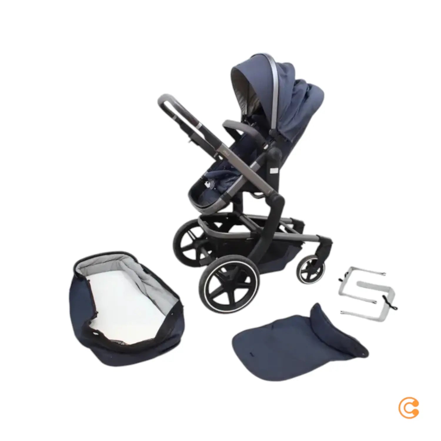 B-Ware Joolz Kinderwagen Buggy Day⁵ Navy Kombikinderwagen Babywagen Siehe Text/Foto - 8717447298472