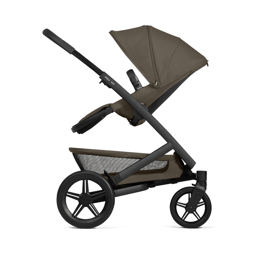 B-Ware Joolz Geo³ Kinderwagen Buggy Hazel Brown Babywanne Sportsitz Allradfederung