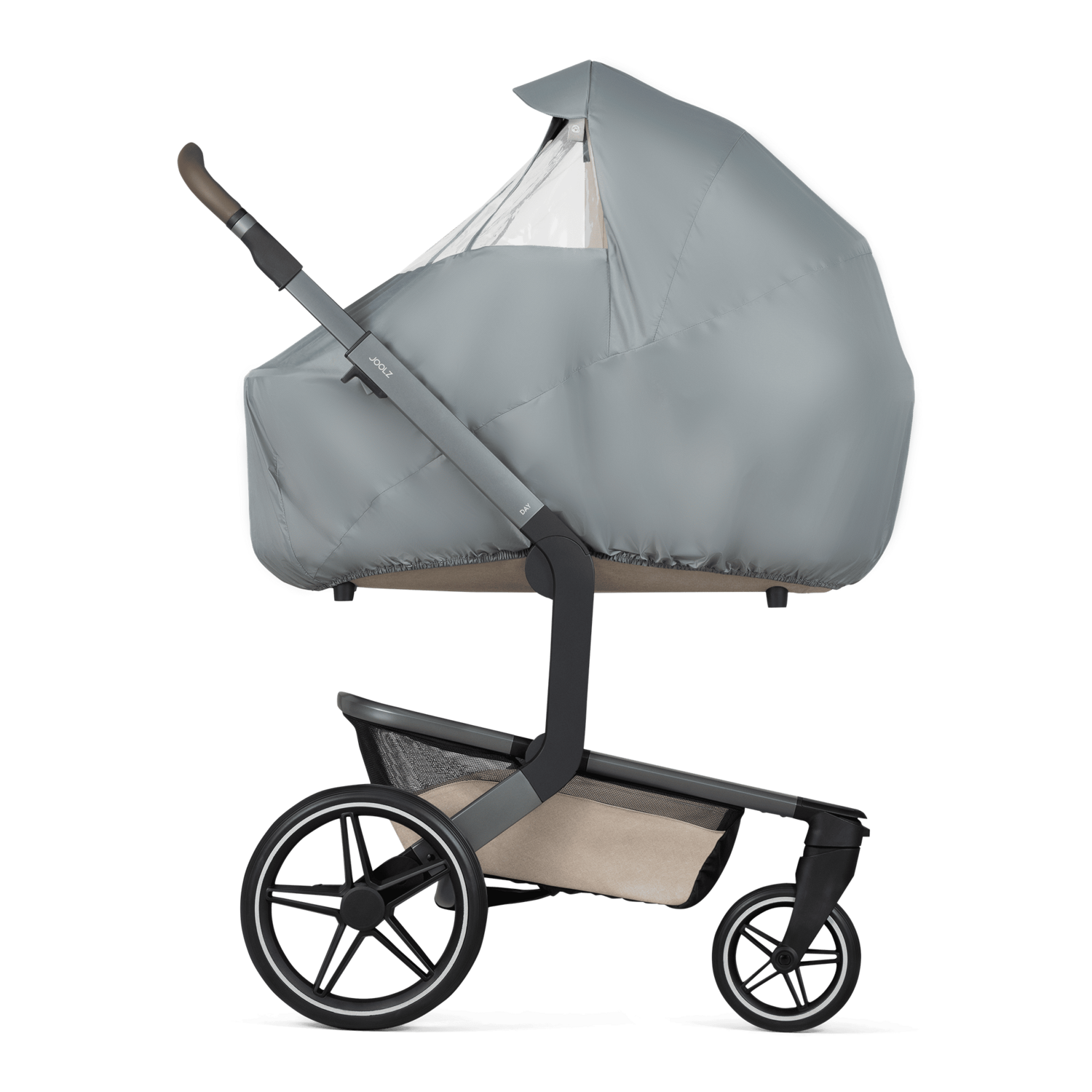 B-Ware Joolz Geo3 Day5 Regenschutz Wetterschutz Kinderwagen Regenhaube Transparent
