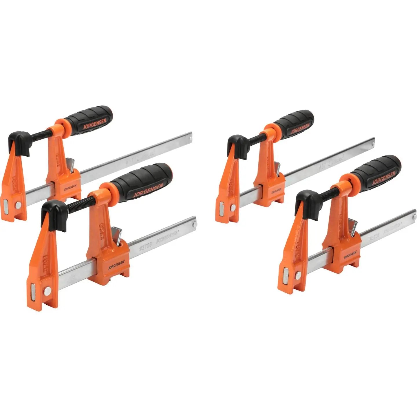 B-Ware Jorgensen Befestigung Klemmen Spannwerkzeug Mittelschwer Stahlklemmen 4er Set - 4064161188720