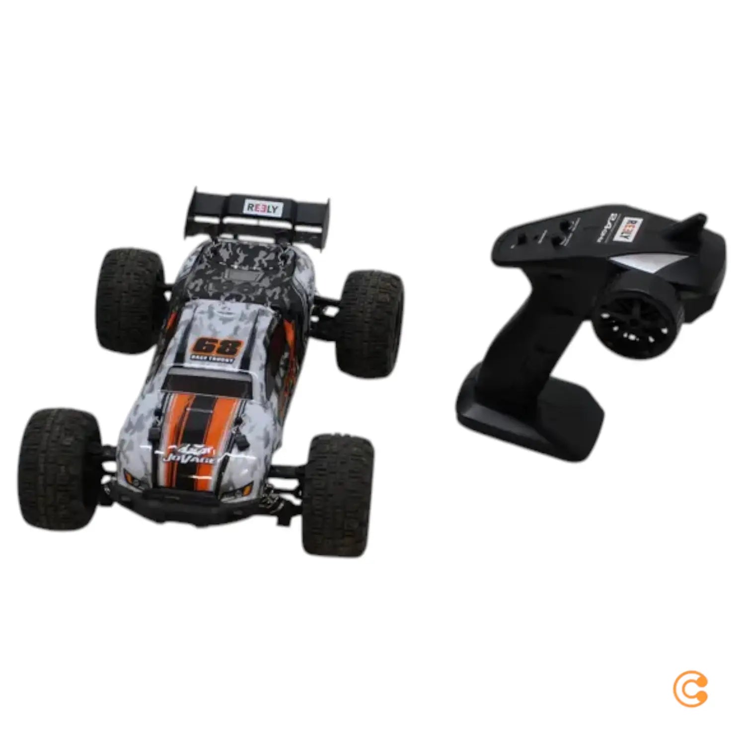 C-Ware Reely Jovage Orange Weiß Einsteiger Modellauto Elektro Rc Siehe Text/Foto729 - 4064161151281