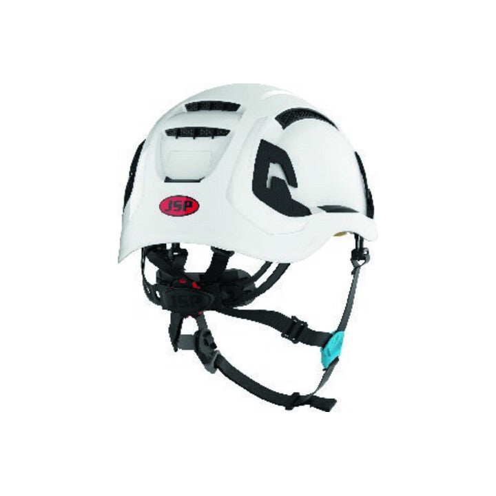 JSP Schutzhelm Helm EVOLite Skyworker Industriekletterhelm EN 12492 weiß - 5038428227292