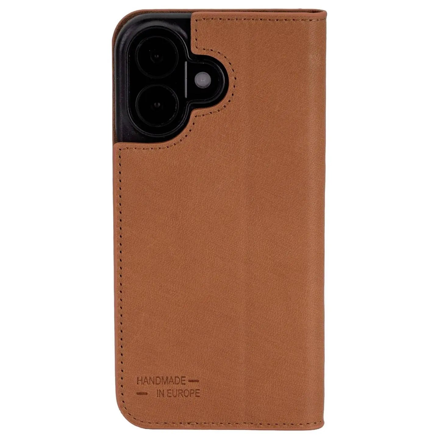 B-Ware Jt Berlin Booklet Hülle Tasche Apple I Phone 17 Cognac Etui Schutzhülle Case - 4262386611270