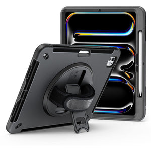 B-Ware Jt Berlin Hülle Case Kickstand Handstrap Apple I Pad Pro 13 Schwarz 2025 2024