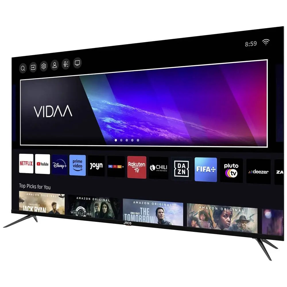D-Ware Jtc Fernseher Tv Smart Led Uhd Dvb T2 Dvb S2 Dvb C Wlan Ci Plus 65 Zoll Defekt - 4262395396502