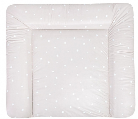 B-Ware Julius Zöllner Wickelauflage Softy Wickeltischauflage Sterne Beige  75x85 Cm - 4009250075314