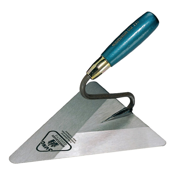 B-Ware Jung Henkelmann Maurerkelle Kelle Werkzeug L220x B200mm M H Heft Berliner Art - 4010496612225