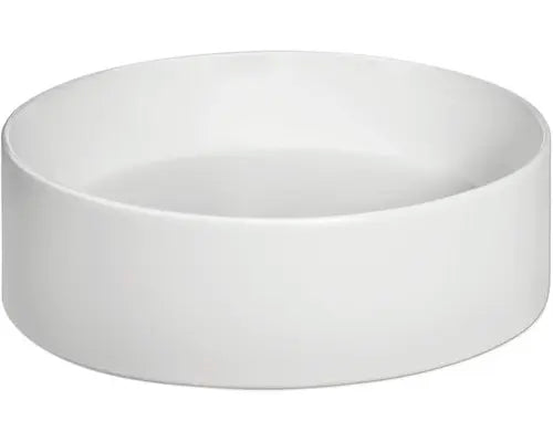 B-Ware Jungborn Waschtisch Waschbecken Aufsatzbecken Amion 40 Keramik Matt Weiß Ventil - 4306517475055
