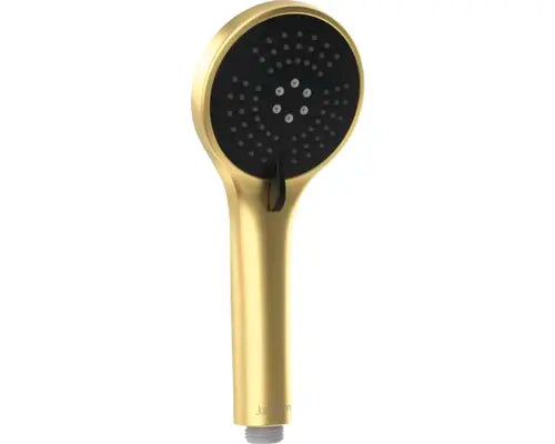 B-Ware Jungborn Duschsystem Duschsäule Brause Lambda Gold Gebürstet Thermostat Dusche  - 4306517991081