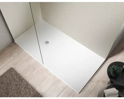 B-Ware Jungborn Duschwanne Duschtasse Cento Mineralguss Kunststein Weiß Bad 140x80 Cm - 8435398537449
