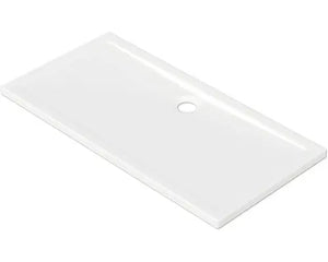 B-Ware Jungborn Duschwanne Duschbecken Rechteck Acryl Cinque Weiß Badezimmer 70x140 Cm