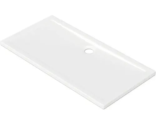 B-Ware Jungborn Duschwanne Duschbecken Rechteck Acryl Cinque Weiß Badezimmer 70x140 Cm - 4306517998707