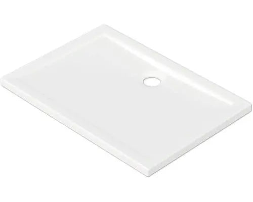 B-Ware Jungborn Duschwanne Duschbecken Cinque Acryl Rechteck Weiß Badezimmer 70x100 Cm - 4306517998745