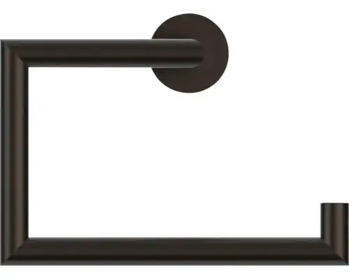 B-Ware Jungborn Toilettenpapierhalter Klopapierhalter Lambda Metall Anthrazit Matt  - 4306517990367