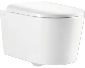 B-Ware Jungborn Wc Set Toilette Wand Wc One Tiefspüler Spülrandlos Weiß Wc Sitz