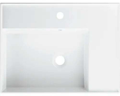 B-Ware Waschtisch Waschbecken Jungborn Quattro Badezimmer Becken Weiß Glänzend - 4306517903480
