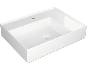 B-Ware Waschtisch Waschbecken Jungborn Quattro Badezimmer Becken Weiß Glänzend