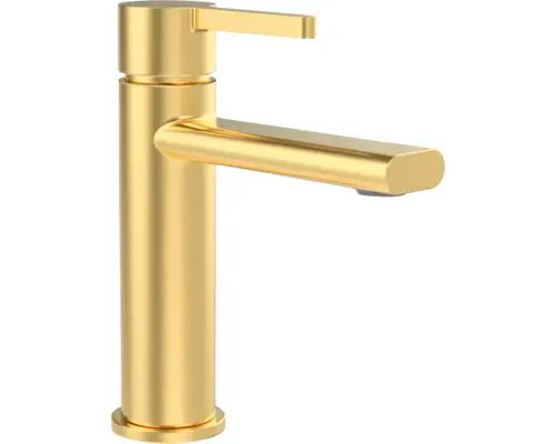 B-Ware Jungborn Armatur Badarmatur Waschtischmischer Waschtisch Lambda Gold Matt Dvgw  - 4306517991326