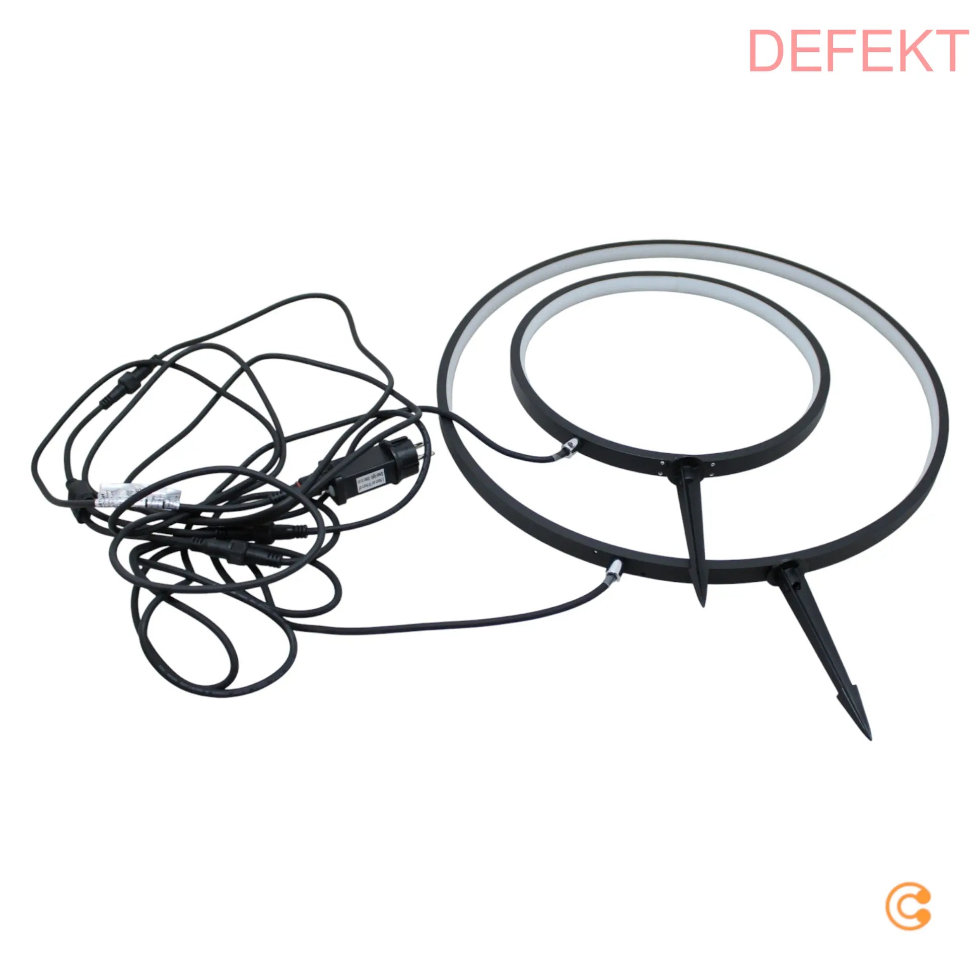D-Ware Just Light Led Gartenleuchte Set Zirkulu Außenbeleuchtung 5.3 W Defektware - 4043689002978