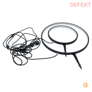 D-Ware Just Light Led Gartenleuchte Set Zirkulu Außenbeleuchtung 5.3 W Defektware
