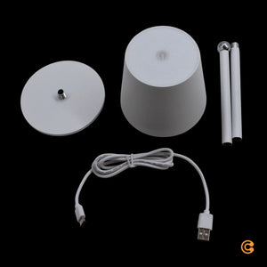 B-Ware Just Light Akku Tischlampe Led Leuchte Led Fest Eingebaut 2.5 W Weiß
