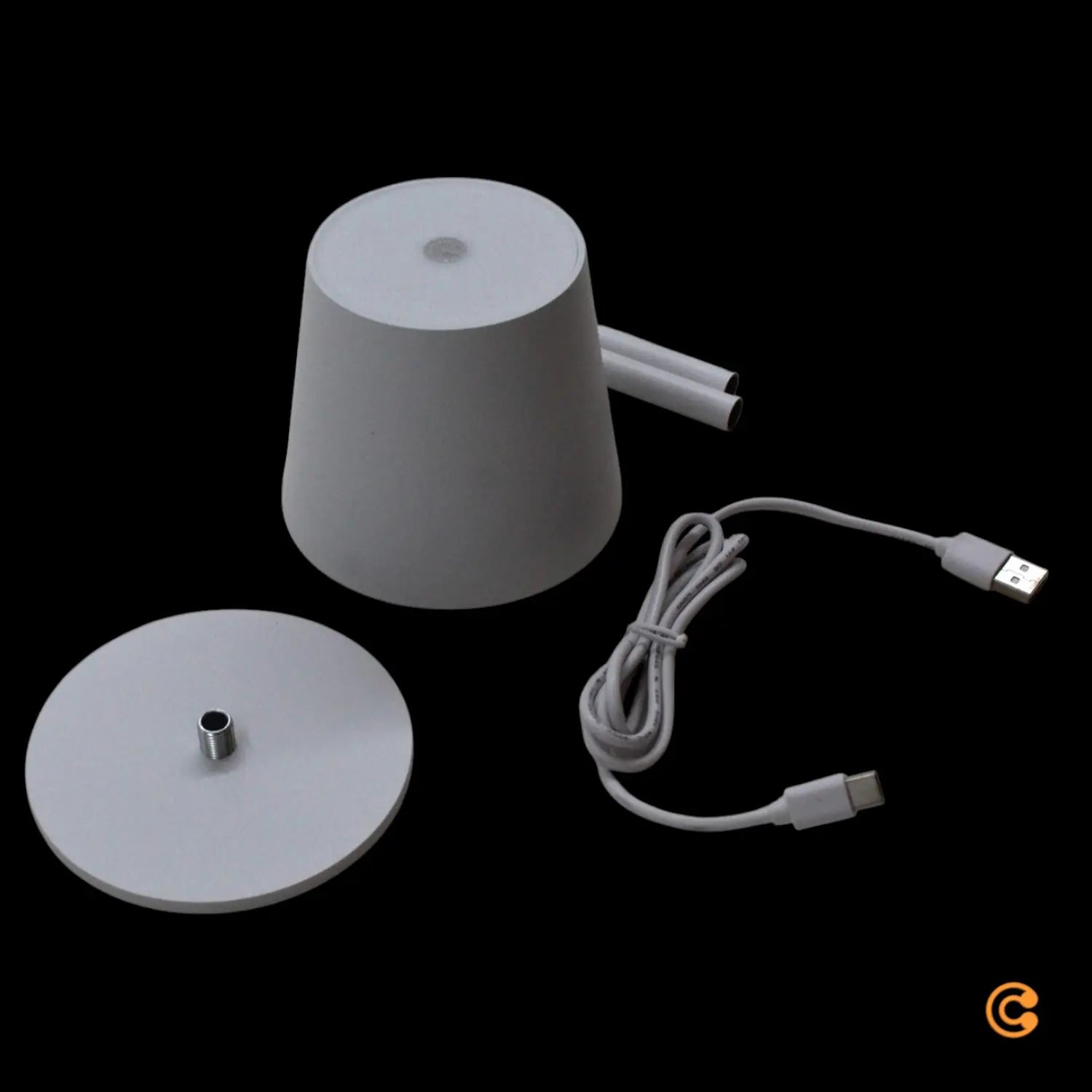 B-Ware Just Light Akku Tischlampe Led Leuchte Led Fest Eingebaut 2.5 W Weiß - 4043689005894