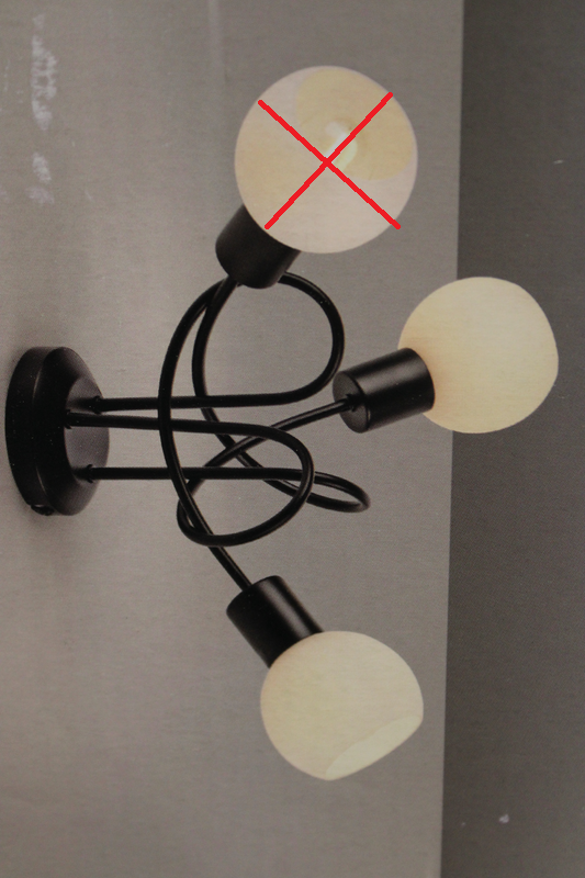 Just Light. Loki Deckenleuchte Deckenlampe Leuchte Lampe Siehe Text/Foto B-Ware - 4043689000783