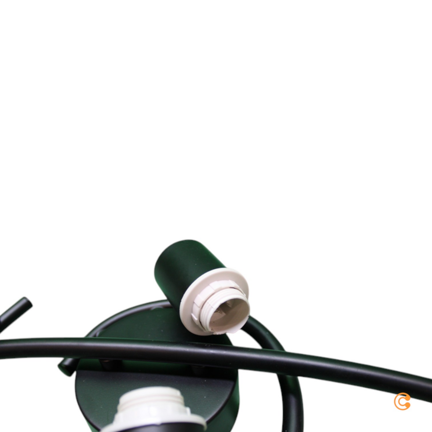 Just Light Deckenleuchte Loki Leuchte Schwarz Eisen Glas E14 Led Siehe Text/Foto B-Ware - 4043689000806