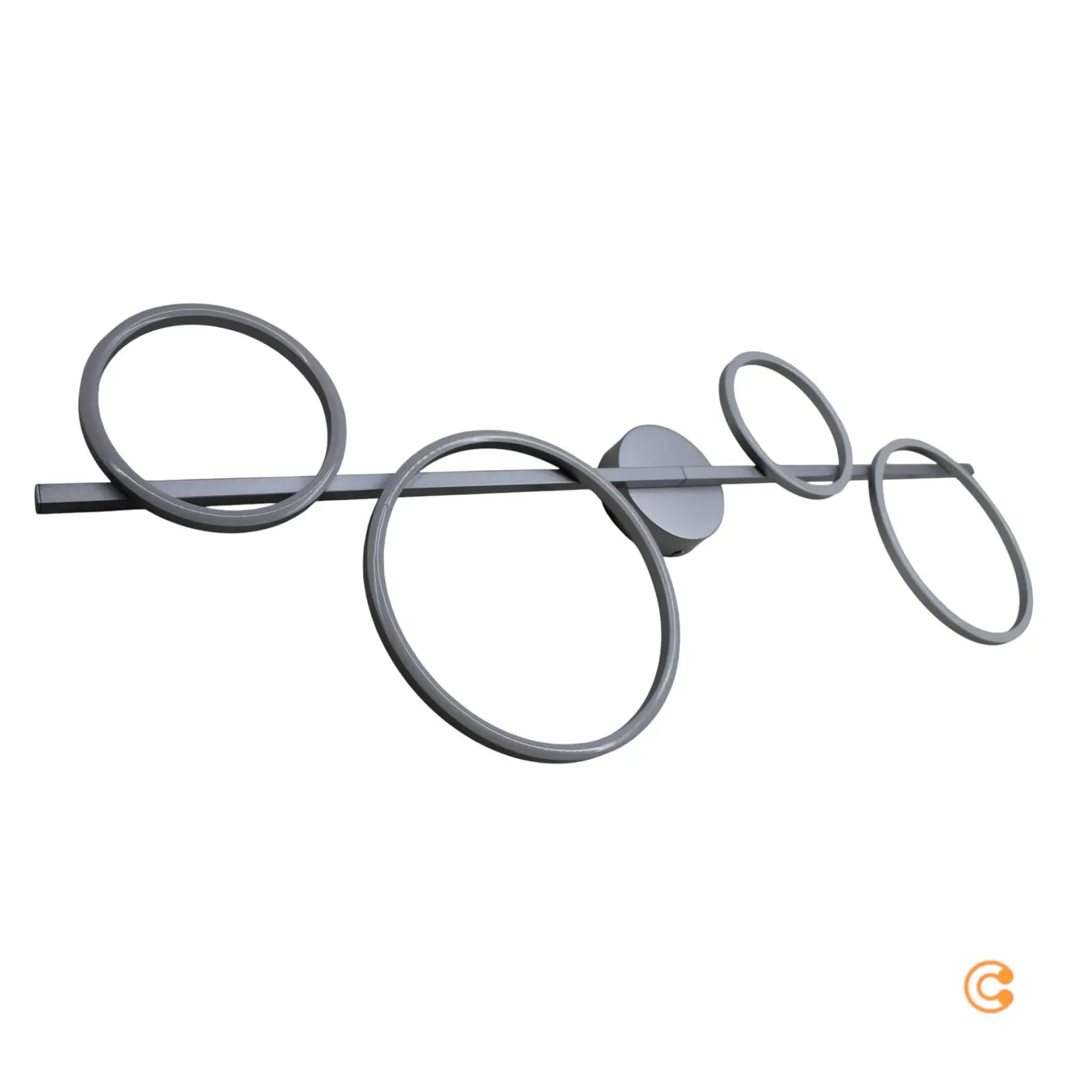 B-Ware Just Light Deckenleuchte Deckenlampe Led Silber Mini Ritus 3000 K Memory Dimmbar - 4043689003630