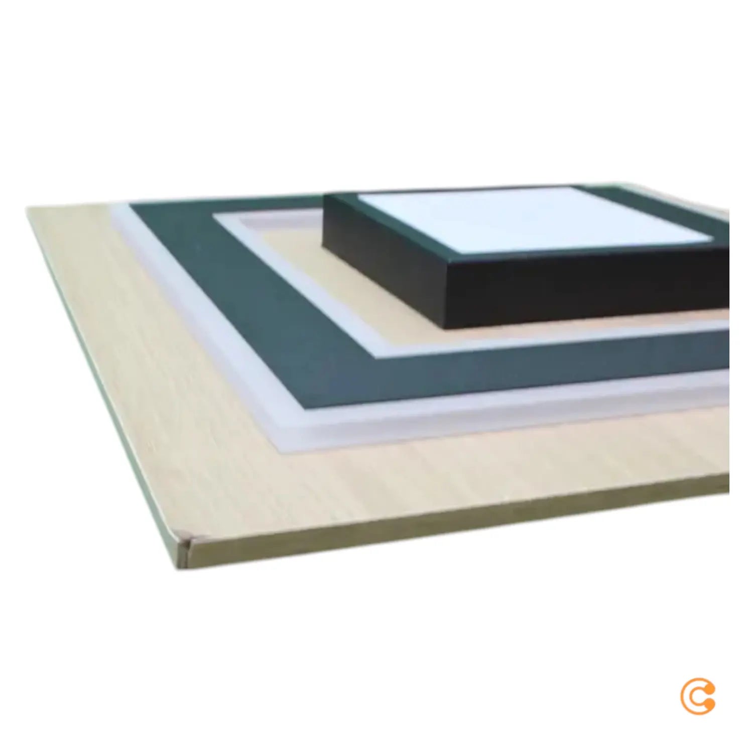 B-Ware Just Light Led Deckenlampe Leuchte Tola Holz 3000 K 40x40cm Siehe Text/Foto - 4043689000455
