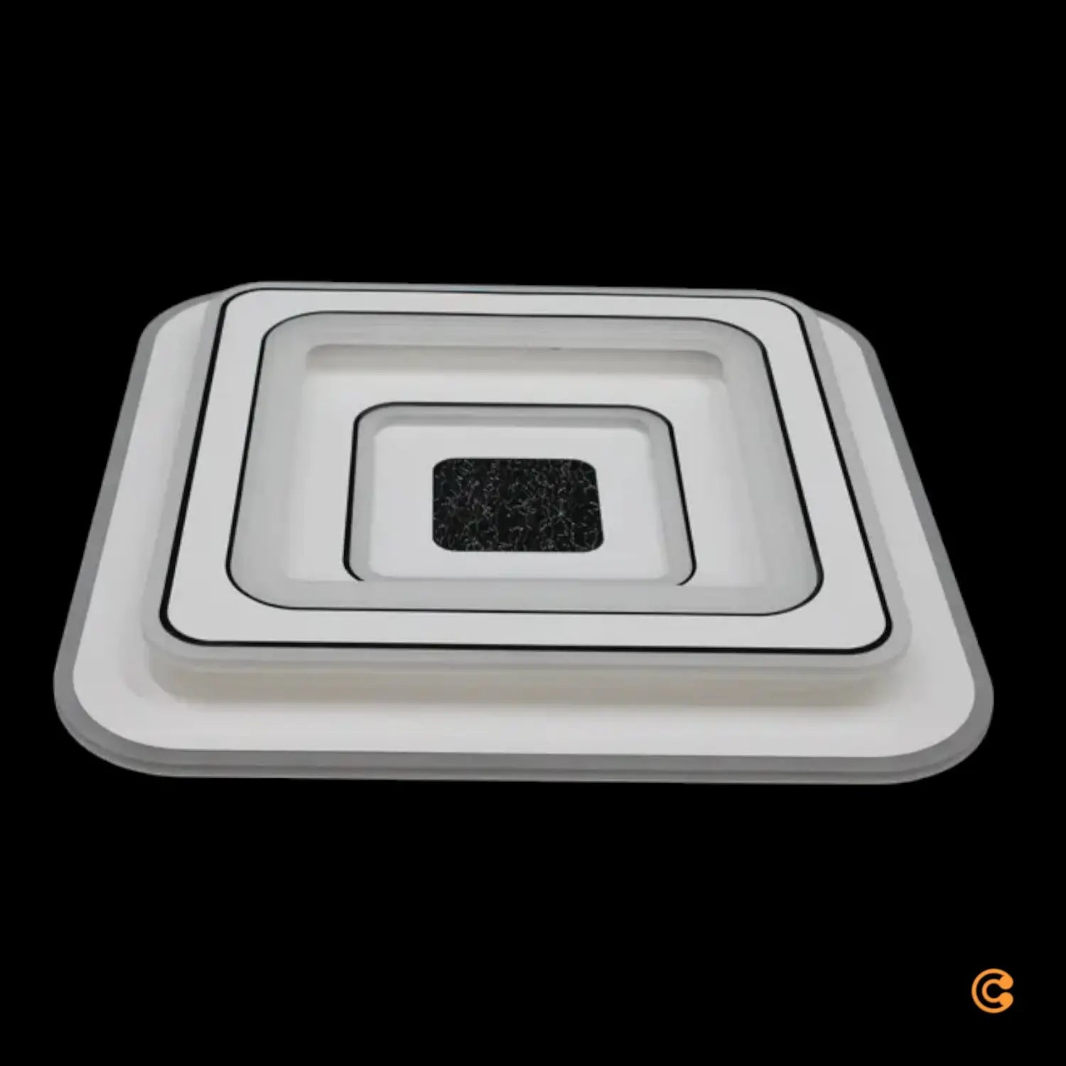 B-Ware Just Light. Led Deckenleuchte Tolago 49x49 Cm Cct Dimmbar Deckenlampe Lampe Spot - 10031503