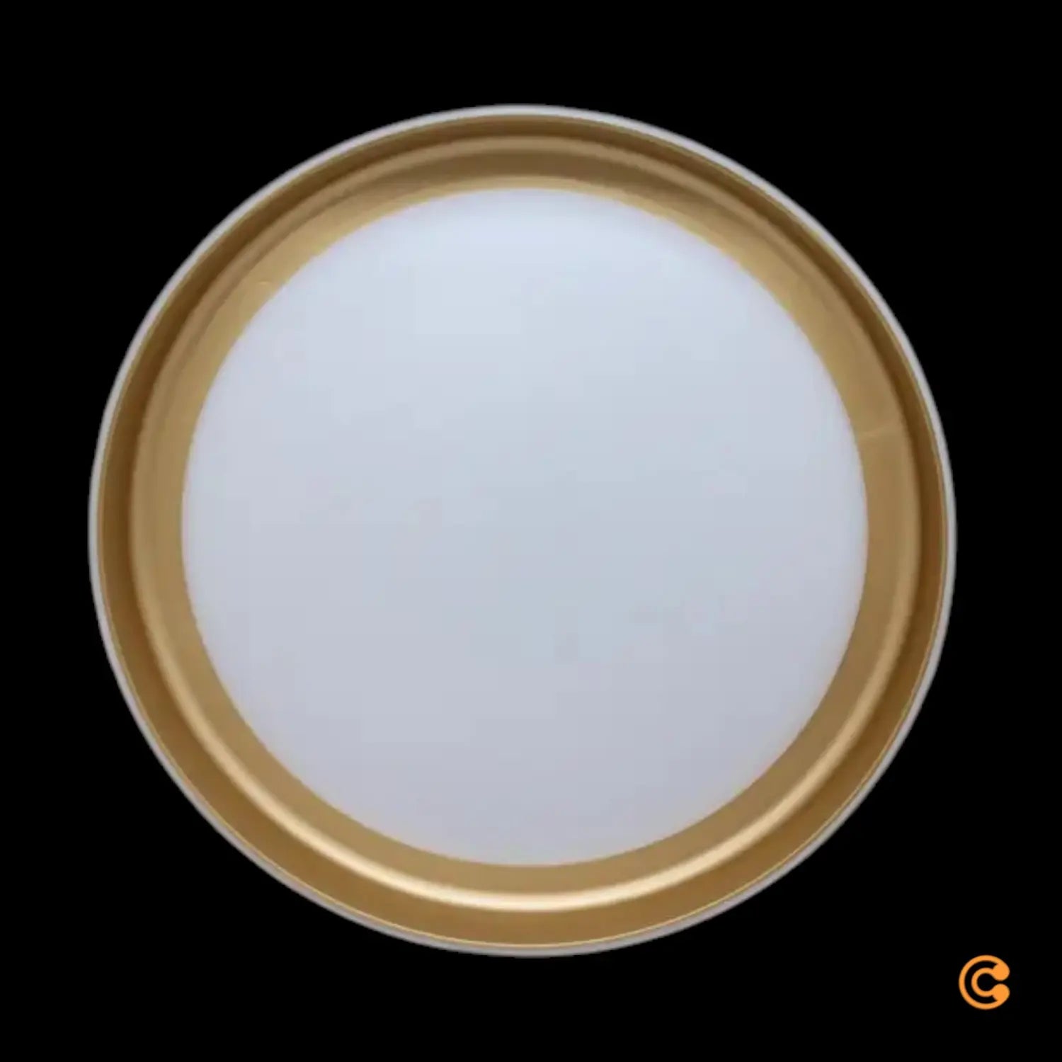 B-Ware Just Light Deckenleuchte Deckenlampe Led Sati Kunststoff Weiss Messing Dimmbar - 4043689005740