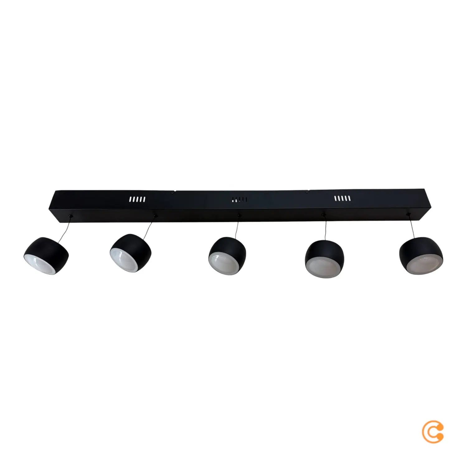 B-Ware Just Light Led Hängelampe Pendelleuchte Ballini Schwarz 5fl Switchmo Dimmbar - 4043689002299