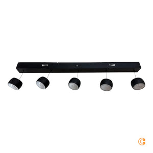 B-Ware Just Light Led Hängelampe Pendelleuchte Ballini Schwarz 5fl Switchmo Dimmbar