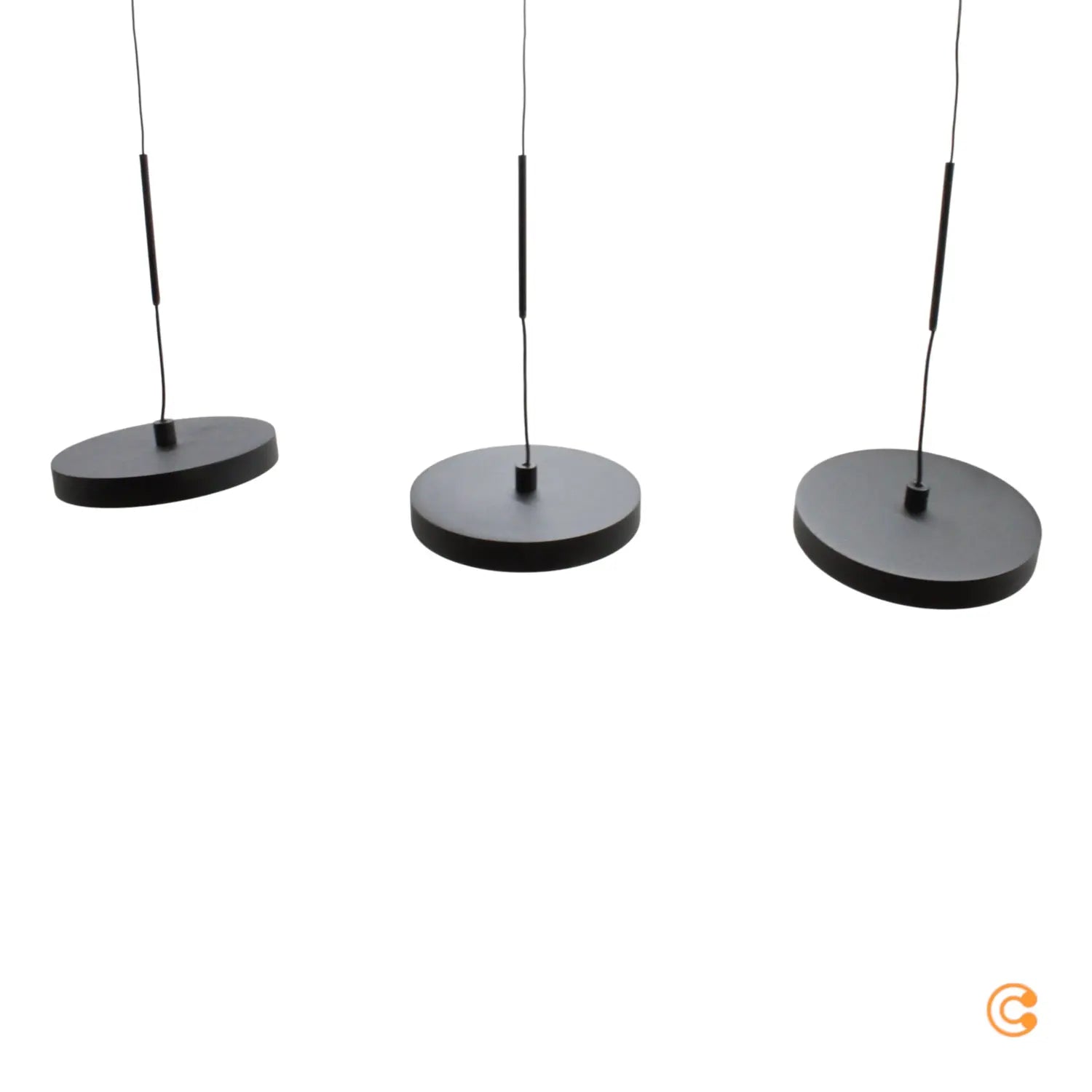 B-Ware Just Light Pendelleuchte Hängeleuchte Led Plata Schwarz 3000 K Siehe Text - 4043689019211