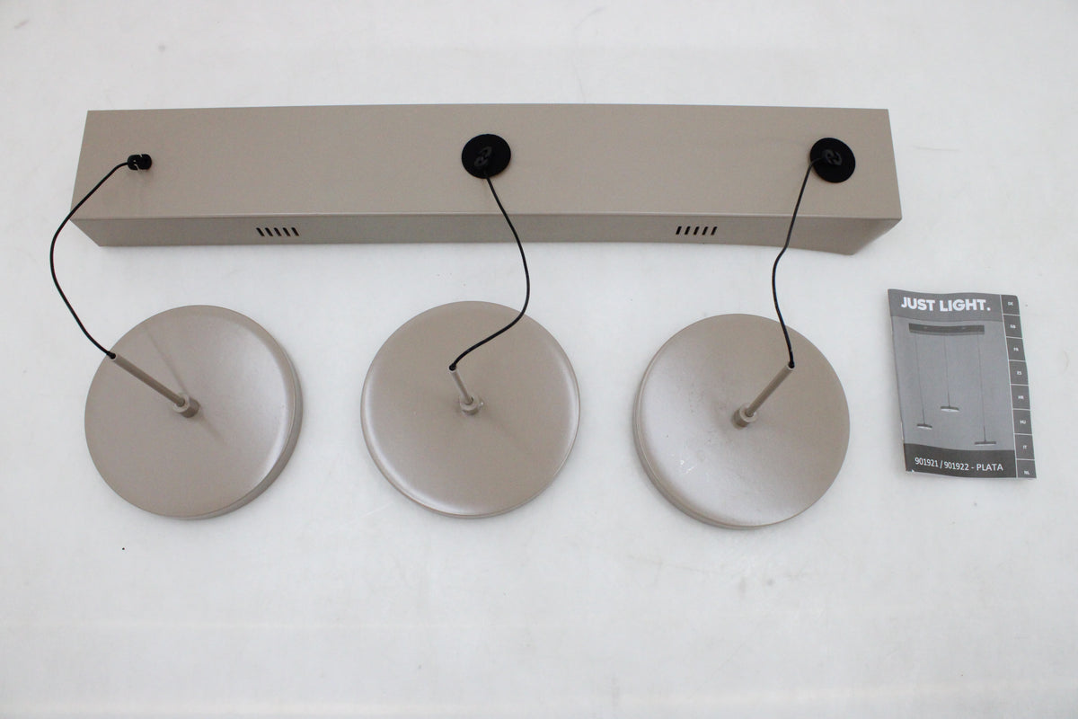 JUST LIGHT Pendelleuchte Hängelampe LED Plata sand dimmbar SIEHE TEXT/FOTO309 - 4043689019228