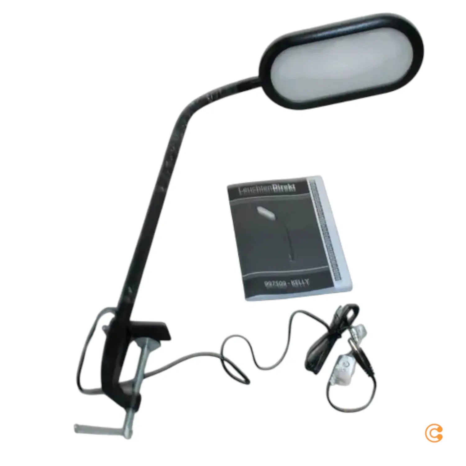 B-Ware Just Light. Led Klemmleuchte Tischleuchte Kelly Lampe Leuchte Led Dimmbar - 4043689975098