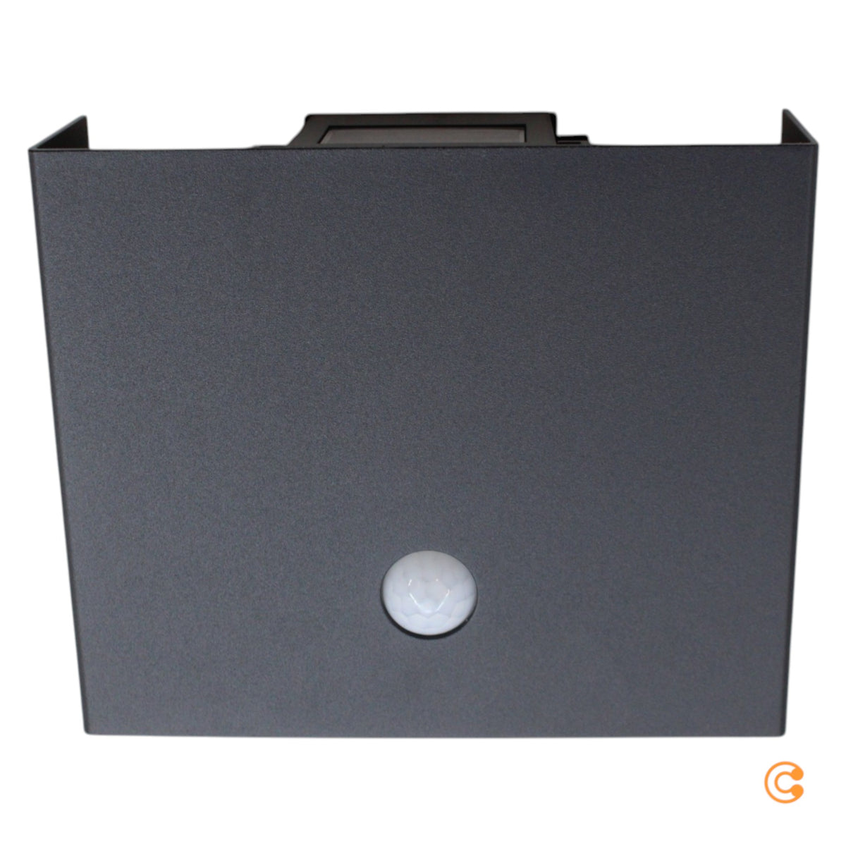 JUST LIGHT Aussenleuchte Wandleuchte LED Sensorlampe Akku schwarz Aluminium USB - 4043689001650