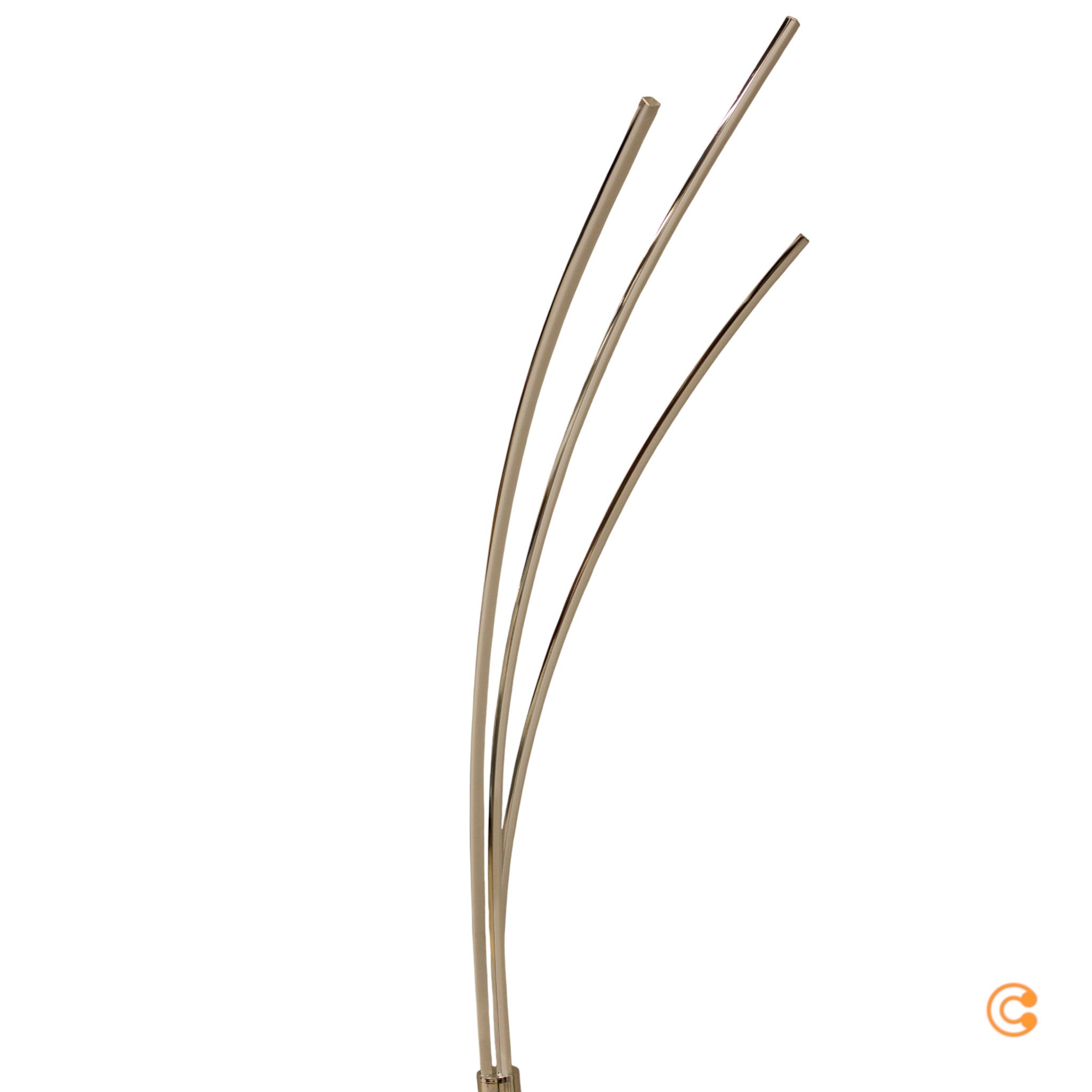 LED-Stehleuchte Lampe Maja Chrom Eisen Kunststoff Dreiflammig - 4043689951078