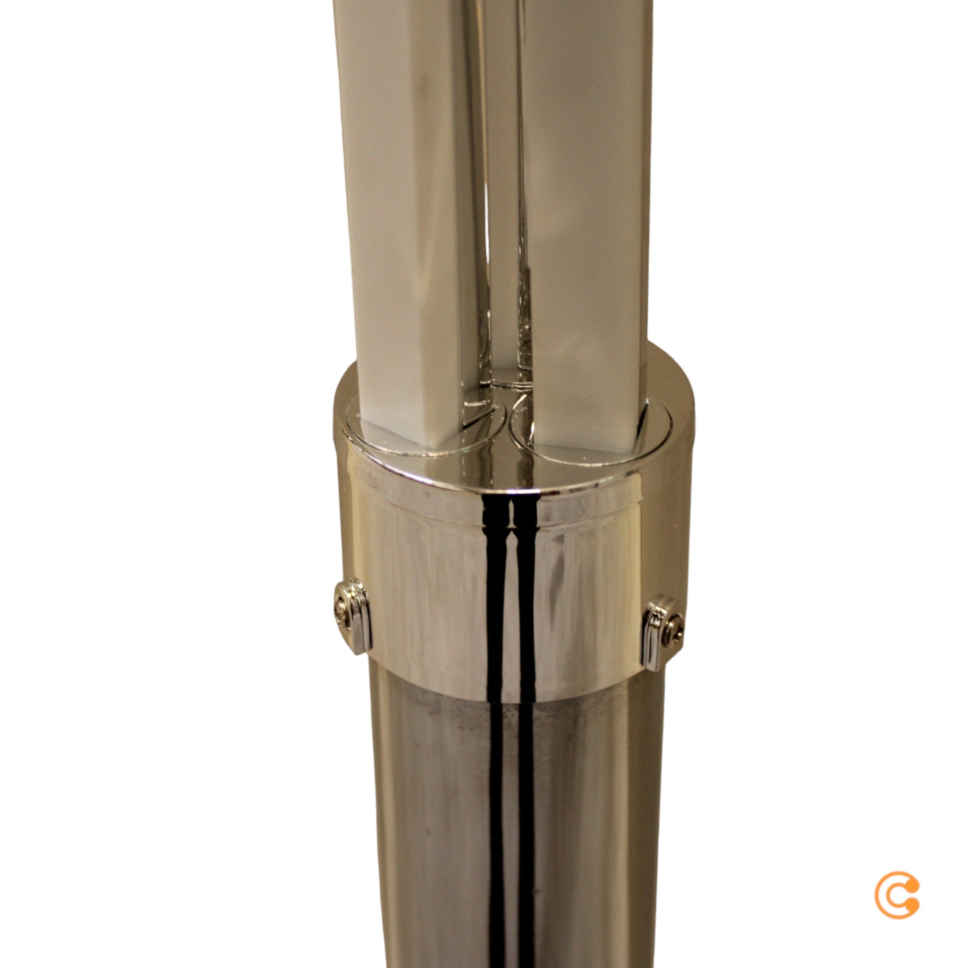 JUST LIGHT Stehleuchte Lampe LED Leuchte Maja chrom dreiflammig Eisen Kunststoff - 4043689951078