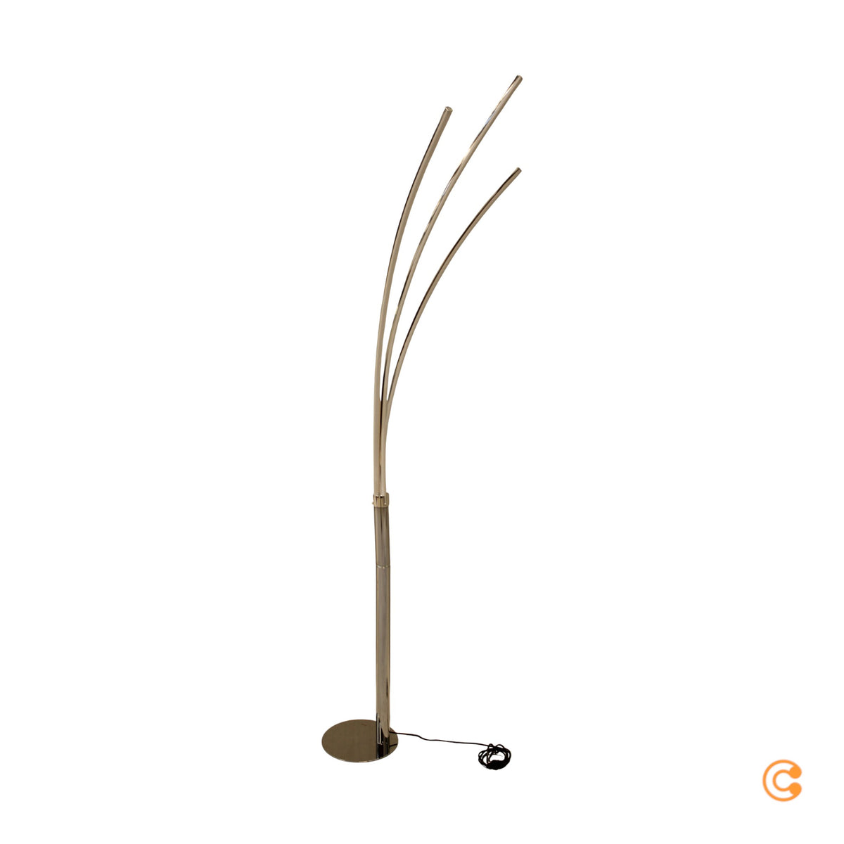 LED-Stehleuchte Lampe Maja Chrom Eisen Kunststoff Dreiflammig - 4043689951078