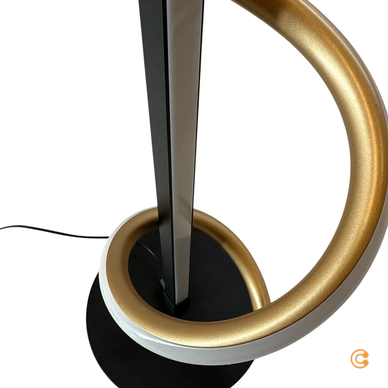 B-Ware Just Light Tischlampe Leuchte Led Eisen Schwarz Messing Tischleuchte Emanda - 4043689001919