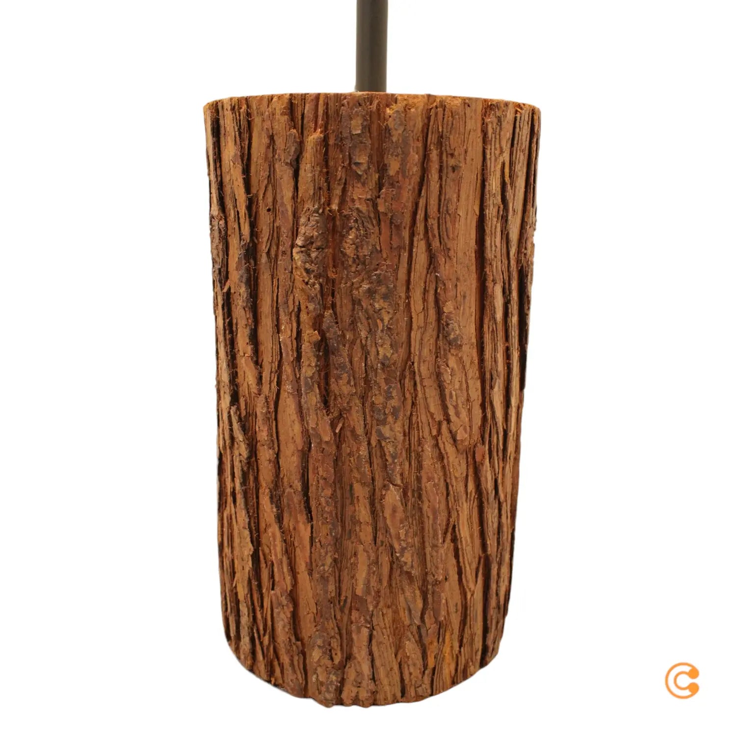 B-Ware Just Light Stehleuchte Lampe Bark Holz Creme Eisen Holz Schalter - 4043689975951