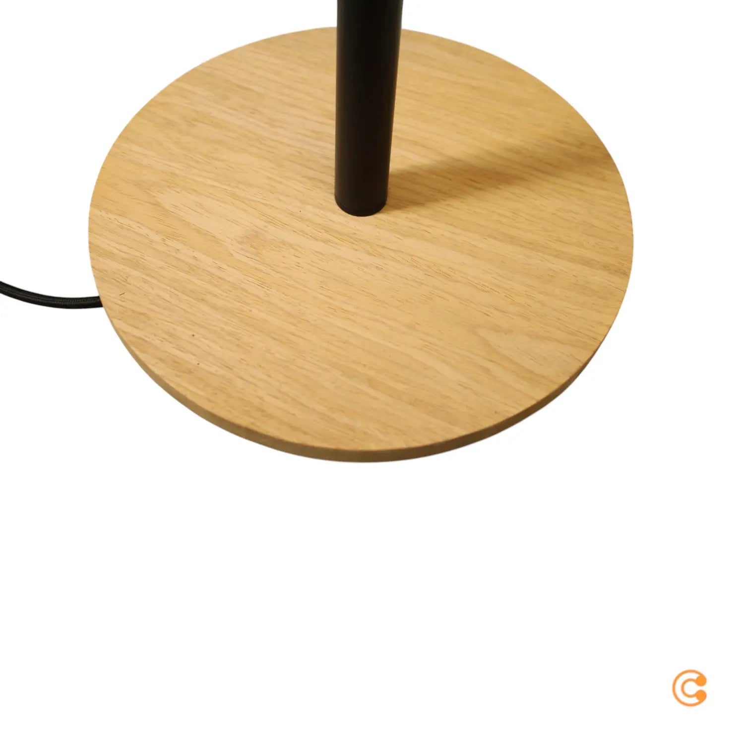 B-Ware Just Light Stehleuchte Standlampe Green Widow Glasschirme Schwarz Rauchgrau Holz - 4043689994952