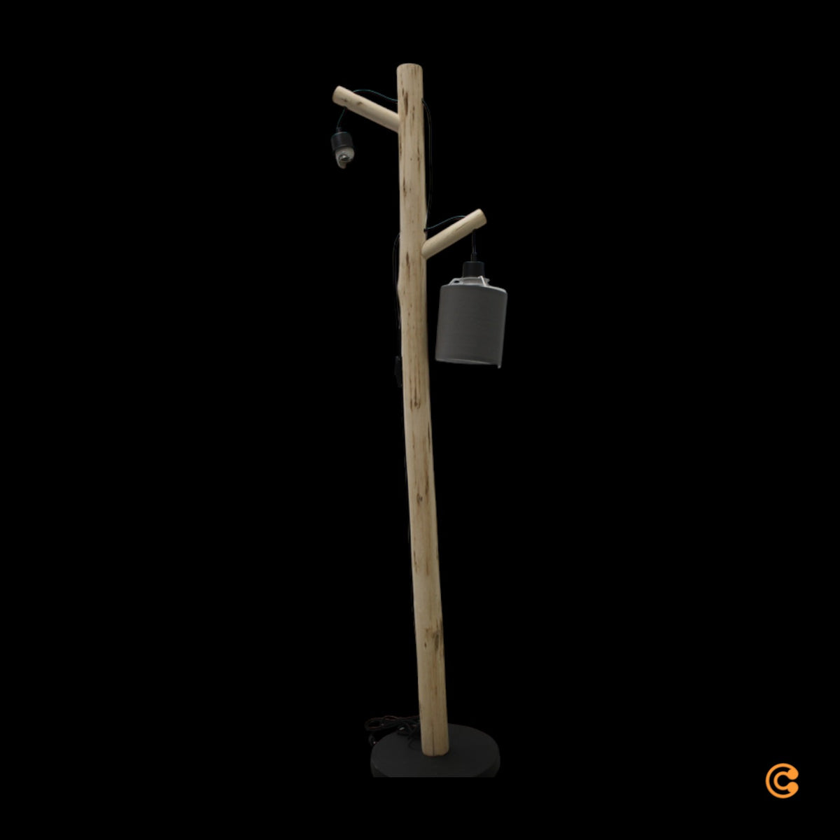 JUST LIGHT Stehleuchte Green Tribu mit Papierschirmen Stehlampe SIEHE TEXT/FOTO - 4043689995195