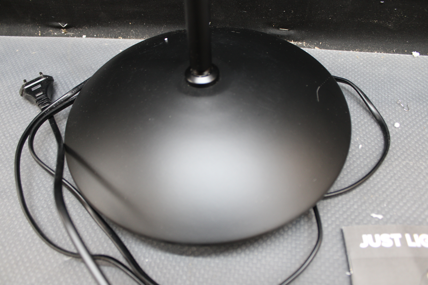 B-Ware Just Light Stehleuchte Lampe Loki Stehlampe Leuchte Lampe Schwarz Eisen Glas     - 4043689000820