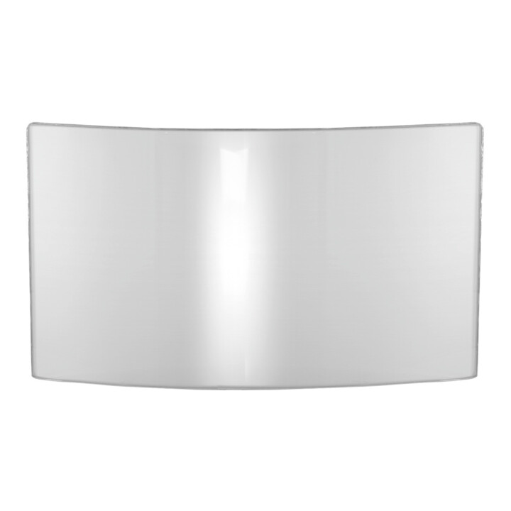 B-Ware Jutec Polycarbonatscheibe Schutzscheibe Hitzeschutz Uv Schutz Gebogen 100x220mm